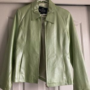 Genuine, leather jacket